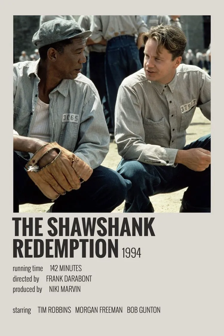 Shawshank redemption movie poster